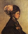 Joseph Rodefer de Camp The Pink Feather painting